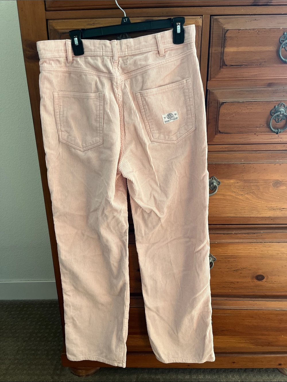 BDG Straight-Leg Men’s Size 32 Waist Corduroy Jeans in Pale Pink NWOT - Picture 6 of 8
